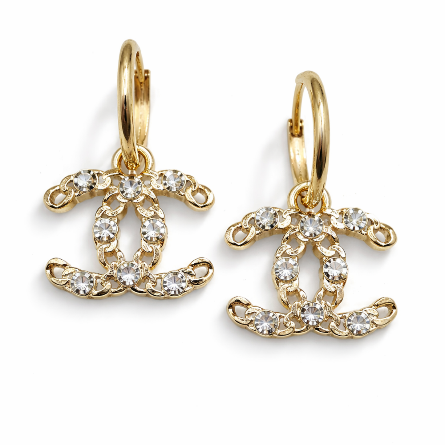 14K GOLD FILLED HOOP EARRINGS