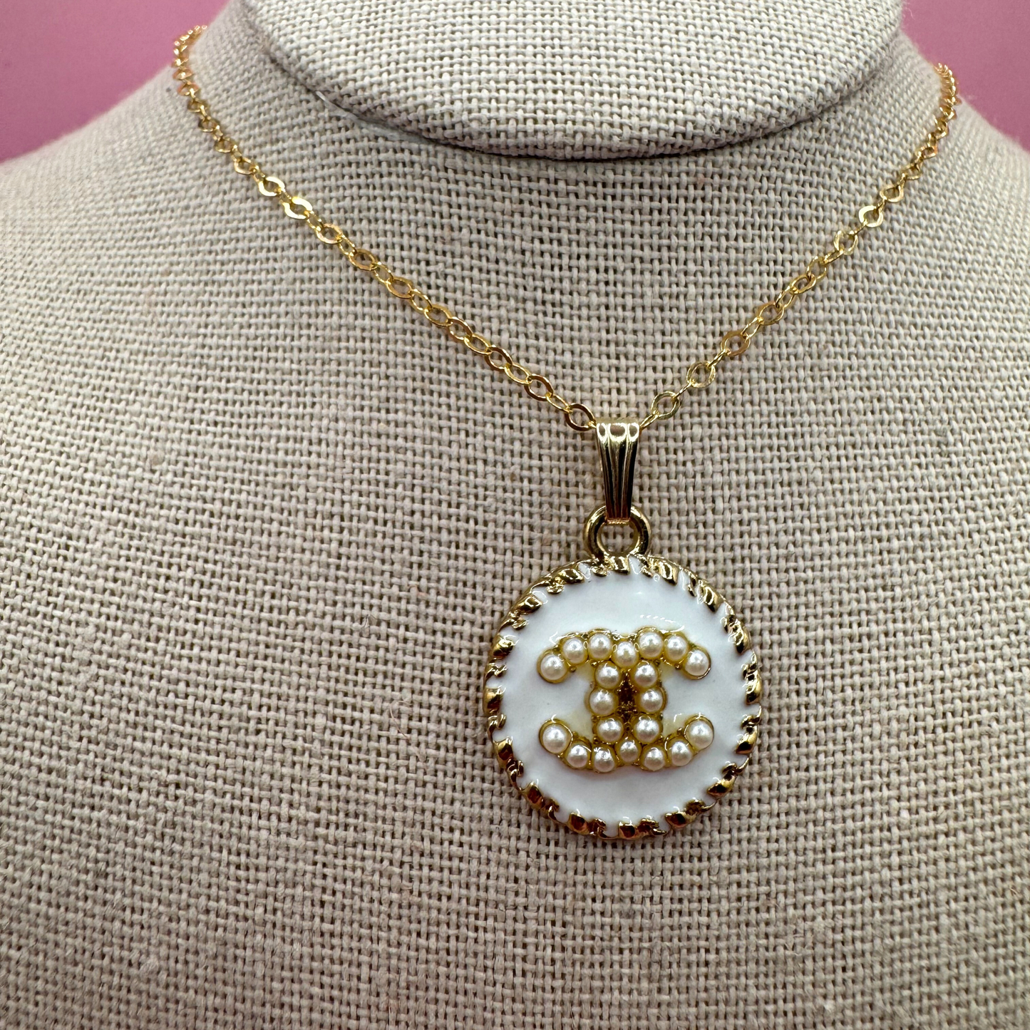 14K GOLD FILLED FLAT CABLE CHAIN NECKLACE