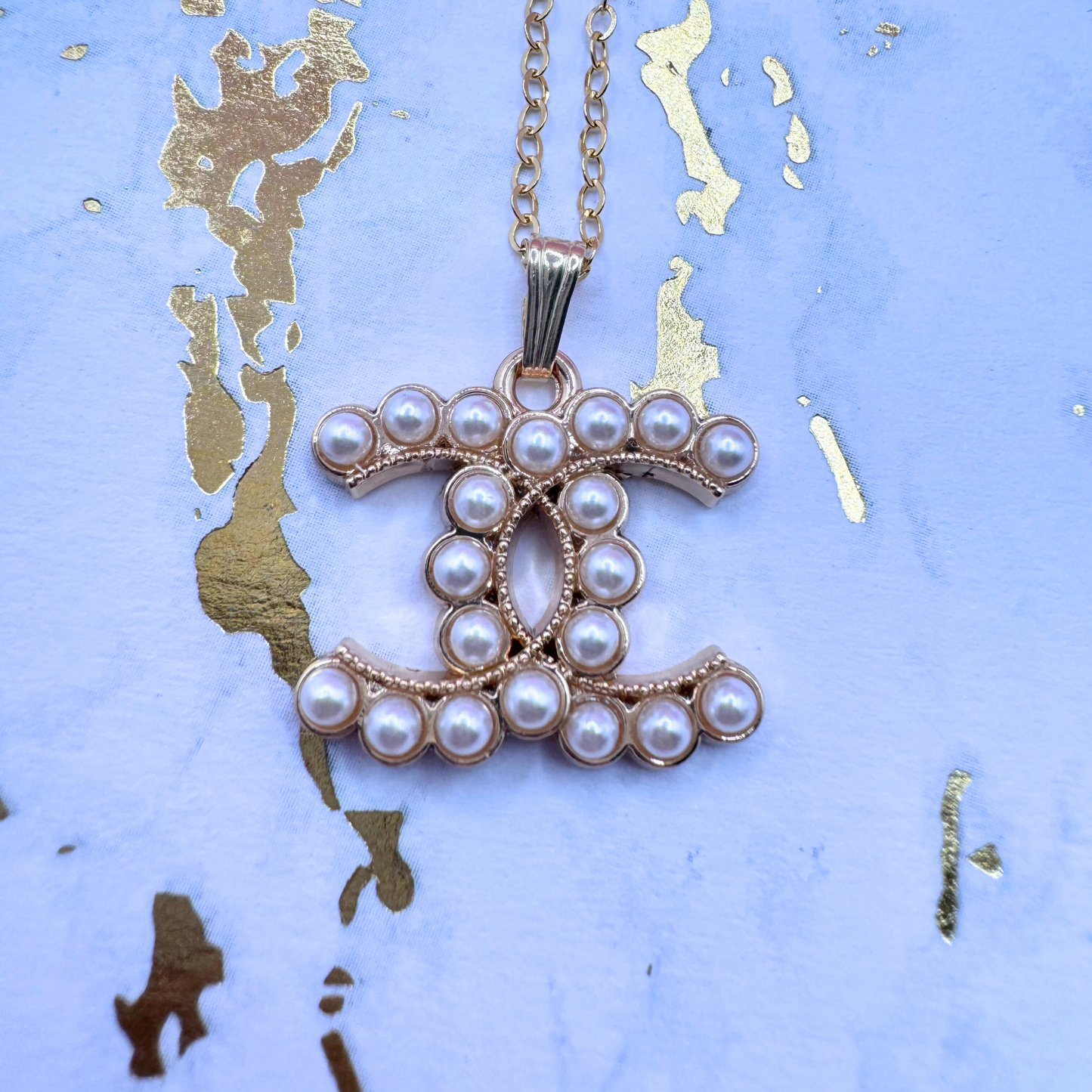 14K GOLD FILLED FLAT CABLE CHAIN NECKLACE