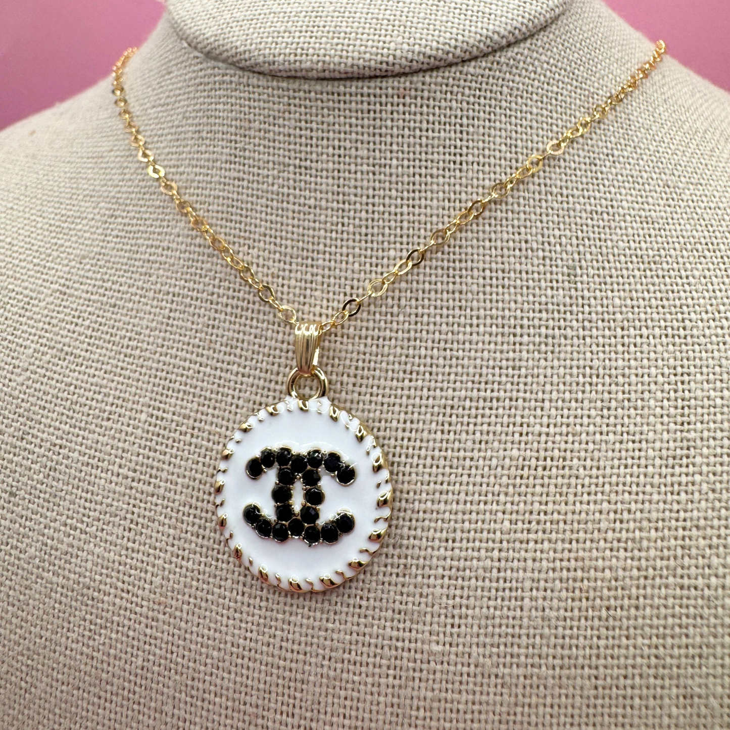 14K GOLD FILLED FLAT CABLE CHAIN NECKLACE