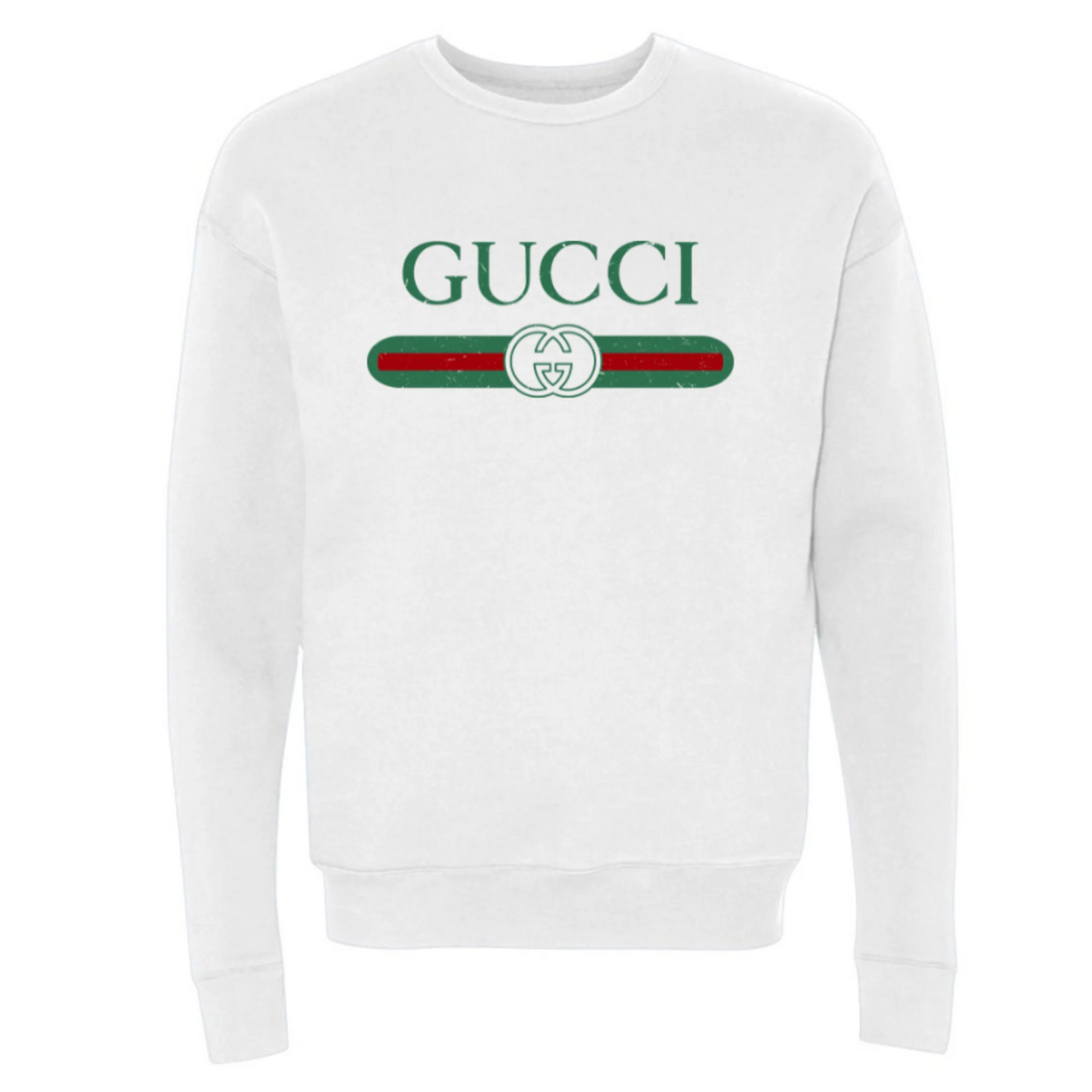 MIDNIGHT- WHITE CREWNECK