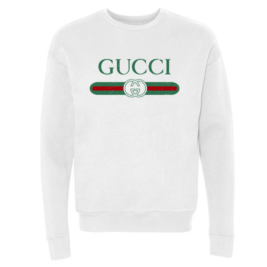 MIDNIGHT- WHITE CREWNECK