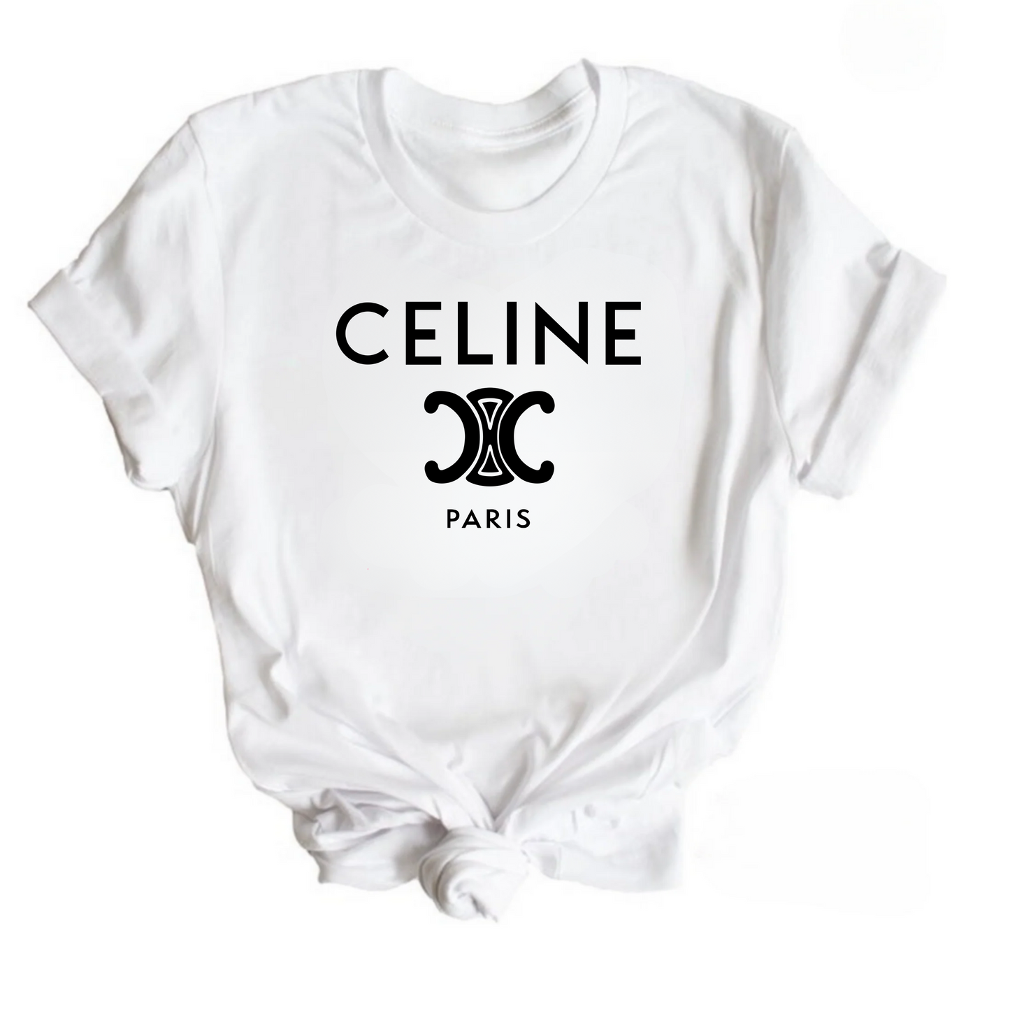 CELINE- WHITE GRAPHIC