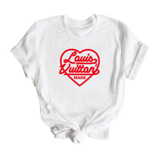 WALK THE LINE- WHITE GRAPHIC