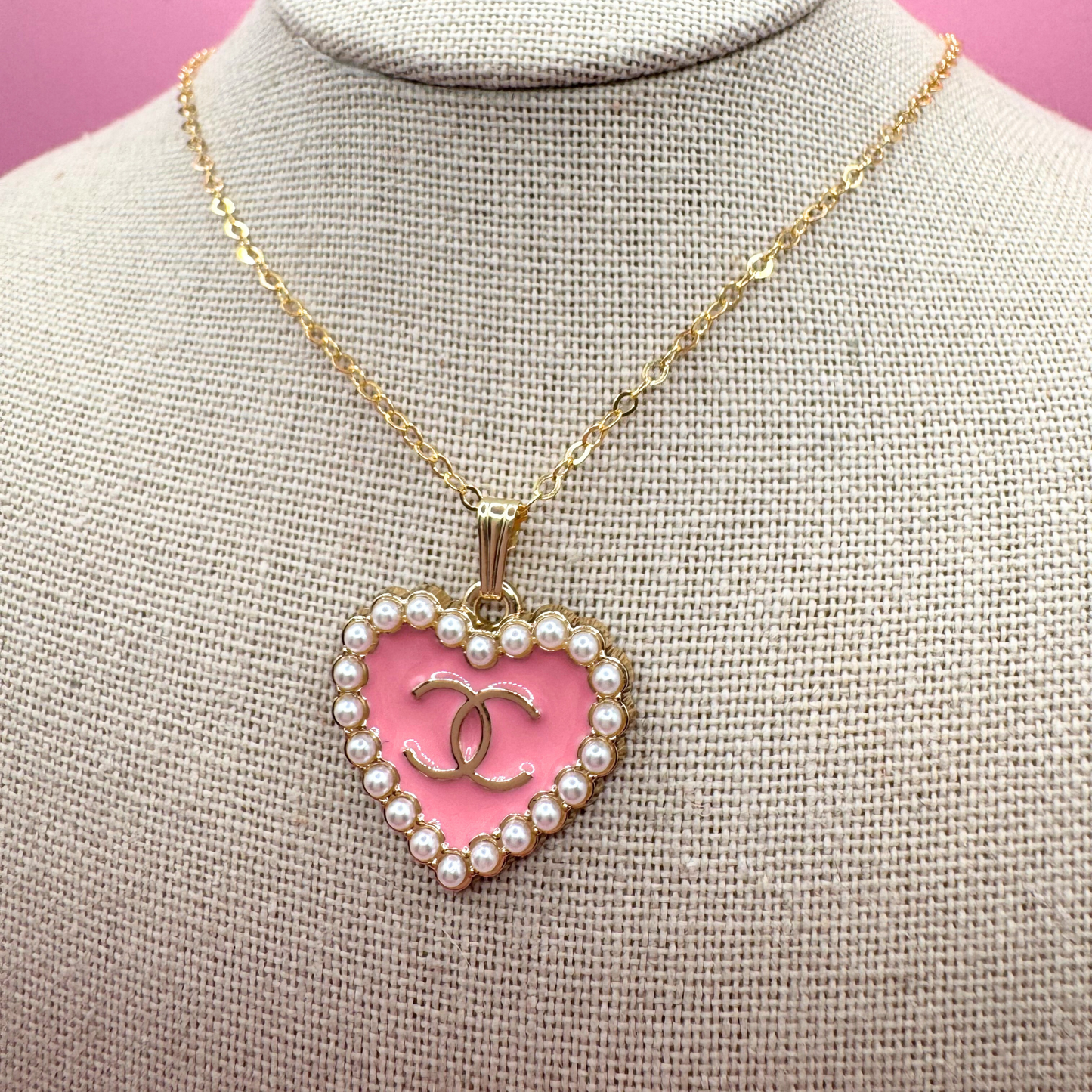 14K GOLD FILLED FLAT CABLE CHAIN NECKLACE