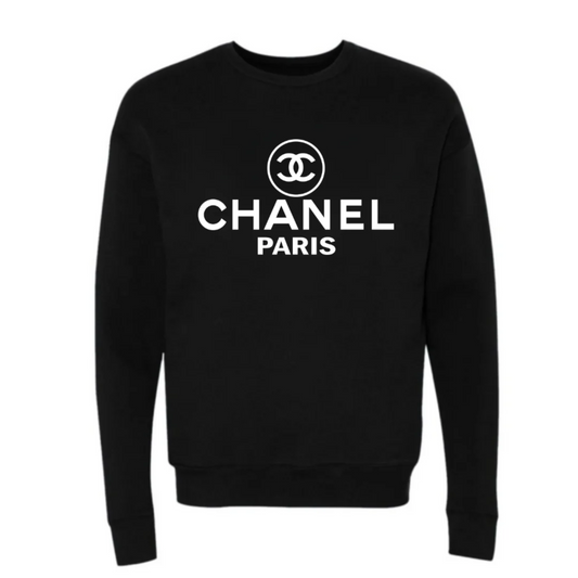 NOBODY BUT ME- BLACK CREWNECK