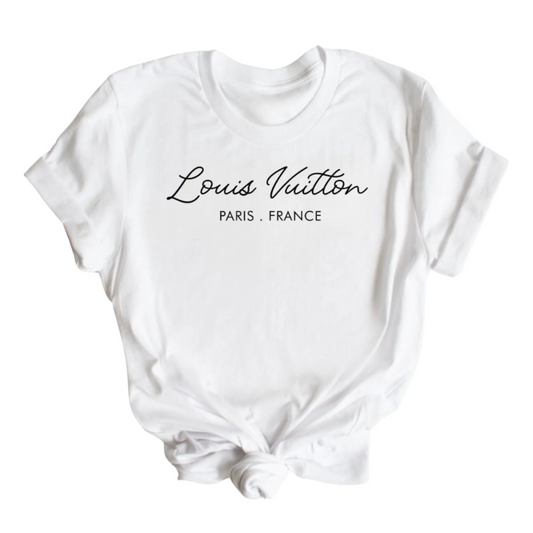 RUN AROUND TOWN- WHITE GRAPHIC