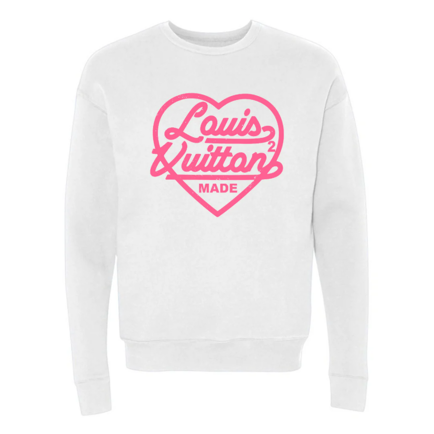 GIRL YOU LIKE- WHITE CREWNECK