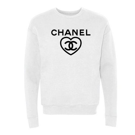 HEART ME- WHITE CREWNECK