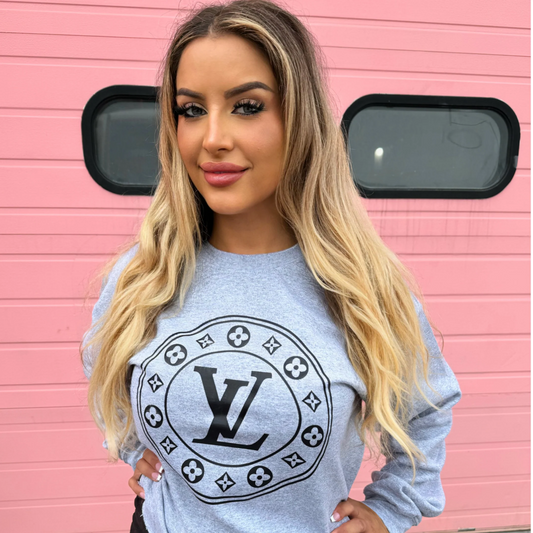 IM STILL YOURS- GREY CREWNECK