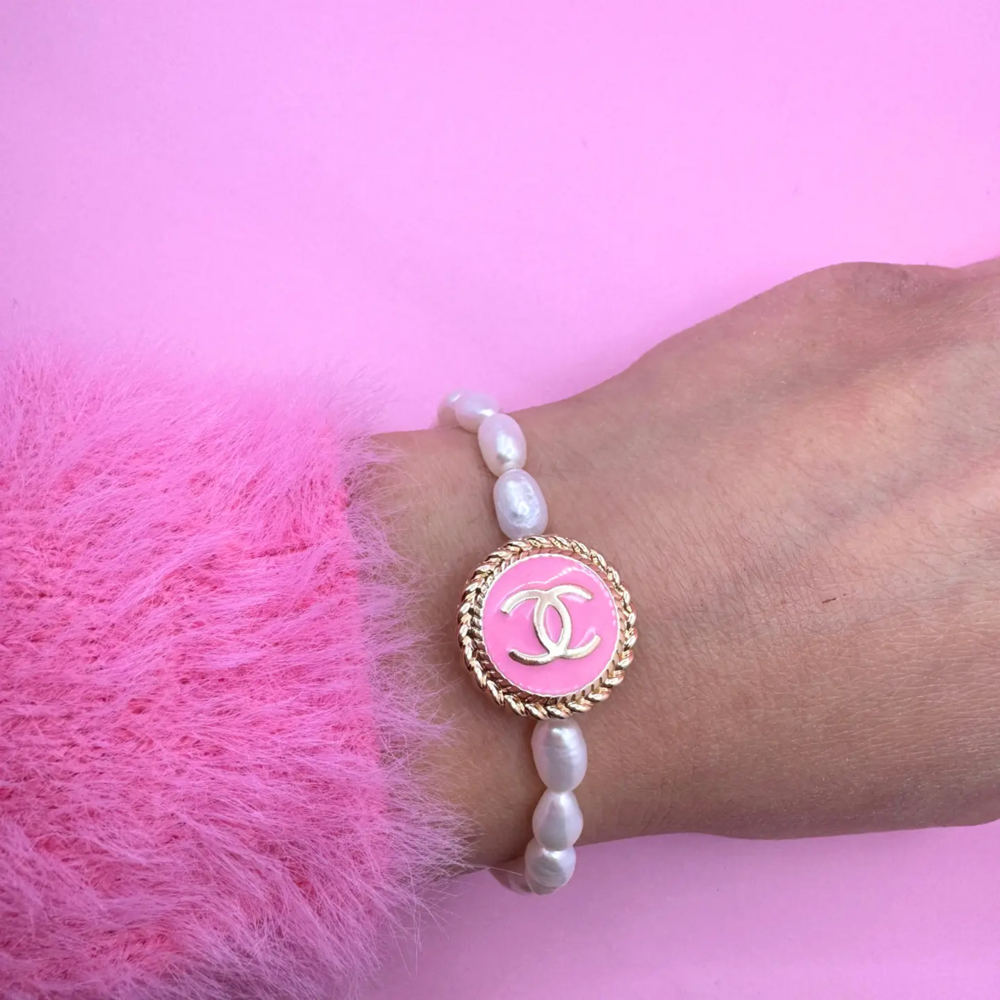 CHANEL BRACELET- FRESHWATER PEARLS