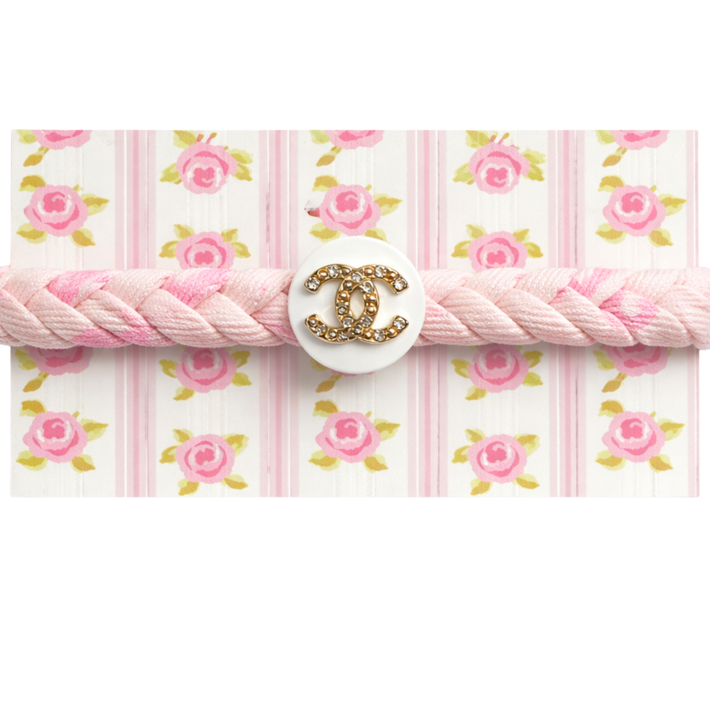 Blush Rose Liberty Fabric Bracelet