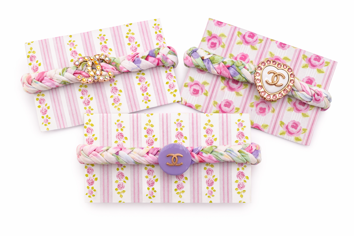 Pastel Garden Liberty Fabric Bracelet