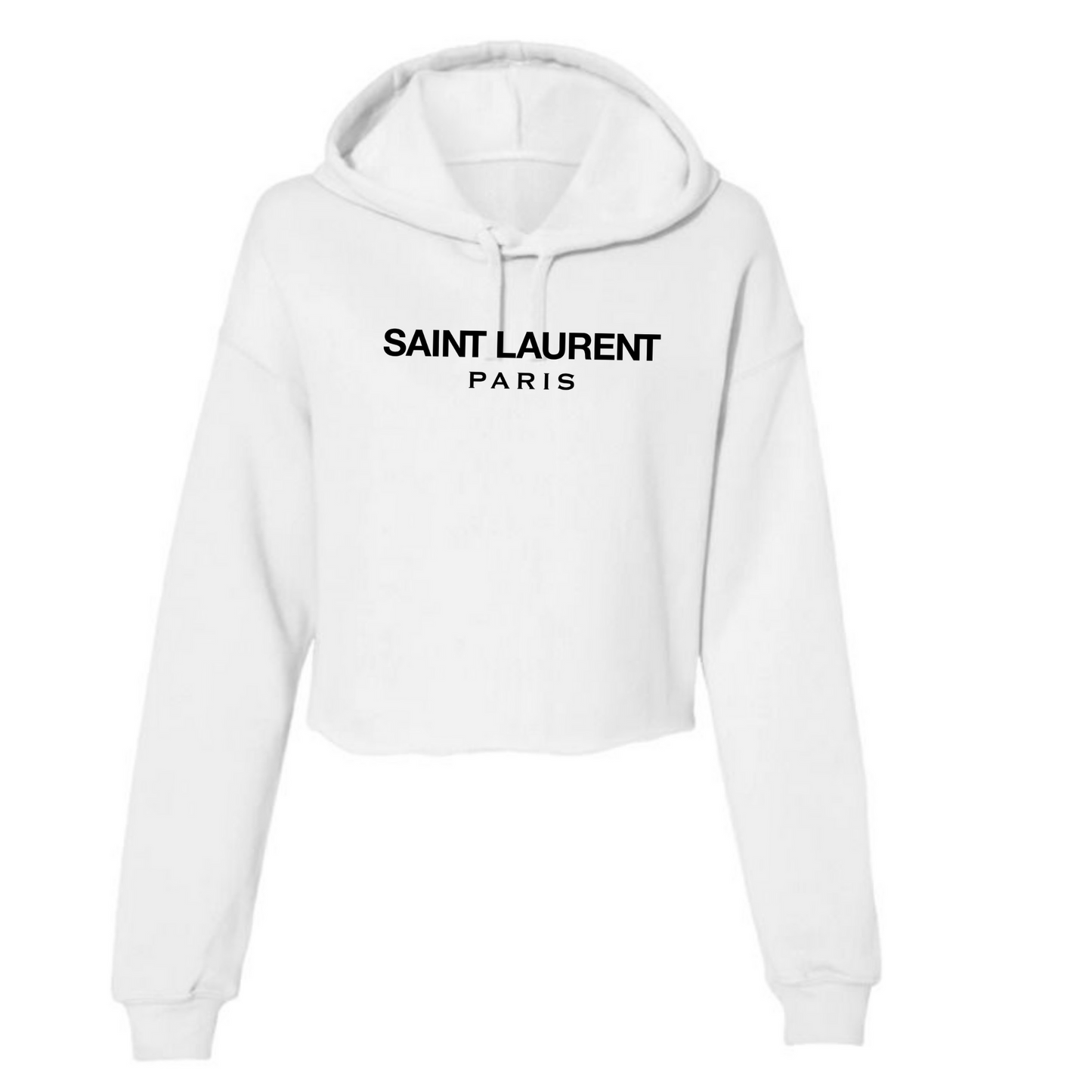 LOOK AT US - CROPPED HOODIE