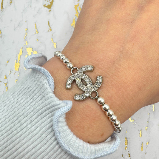 4MM 925 STERLING SILVER CHANEL BRACELET