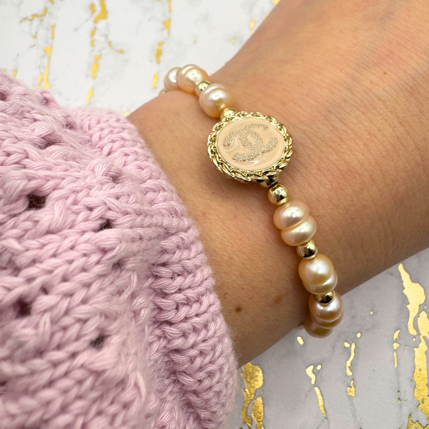 FRESH WATER PEARLS +14K GOLD FILLED MIX