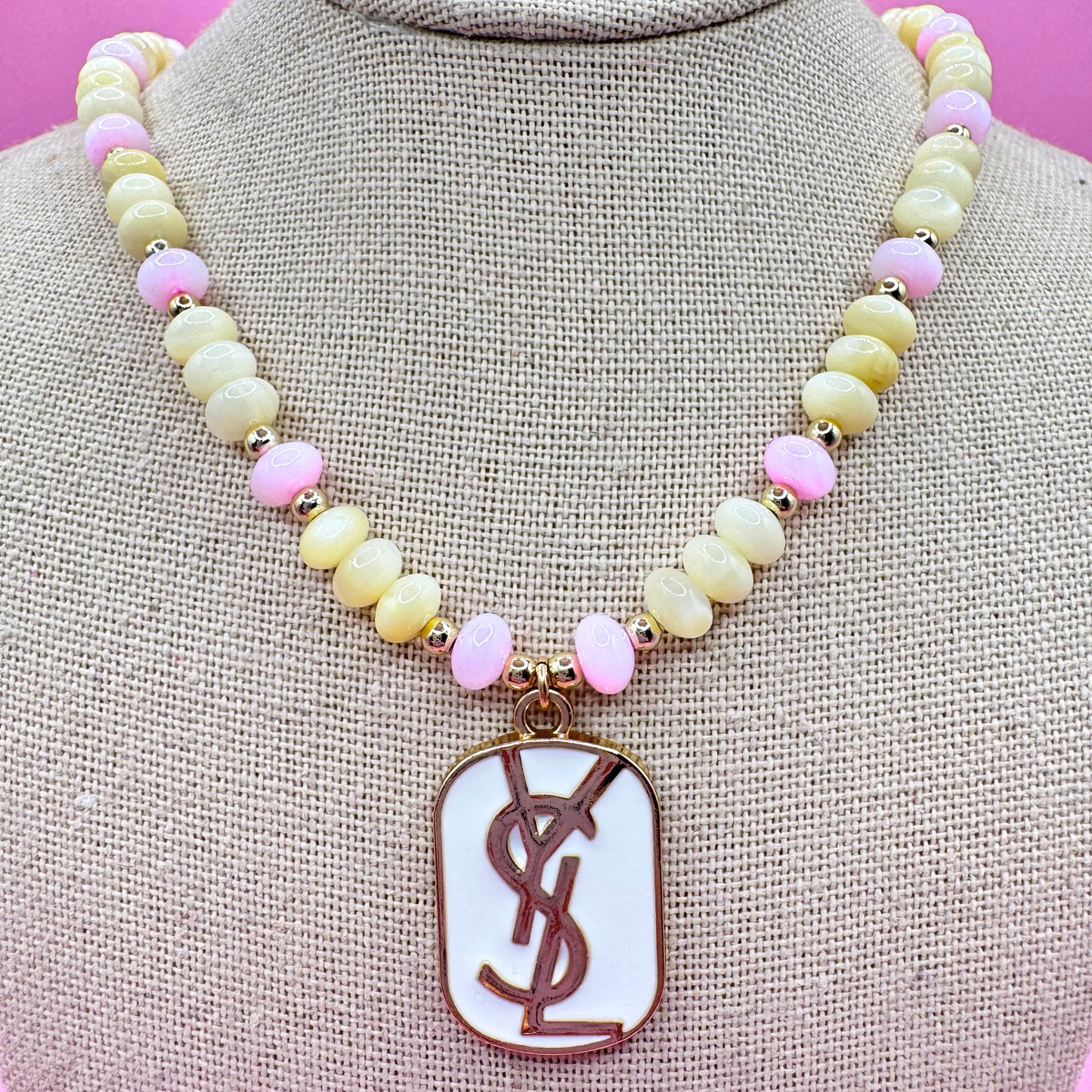 PINK LEMONADE NECKLACE
