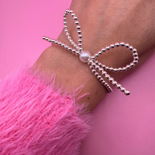 925 STERLING SILVER BOW BRACELET