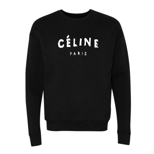 CELINE - BLACK CREWNECK