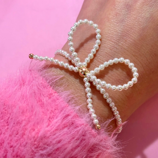 Freshwater Bow Pearl Bracelet