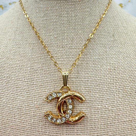 14K GOLD FILLED FLAT CABLE CHAIN NECKLACE