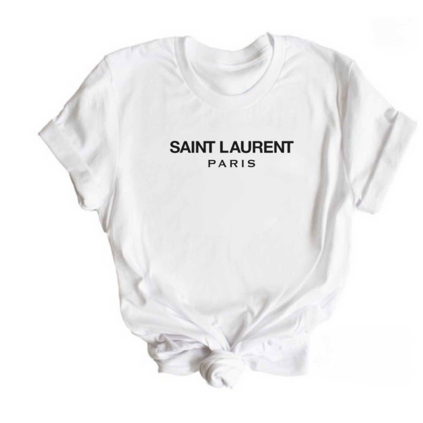 SAINT LAURENT- WHITE GRAPHIC