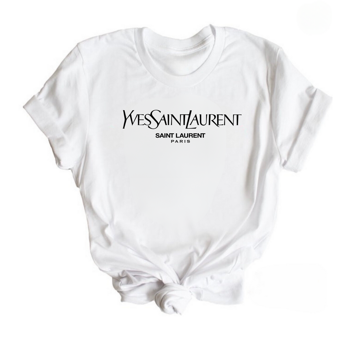 YSL- WHITE GRAPHIC