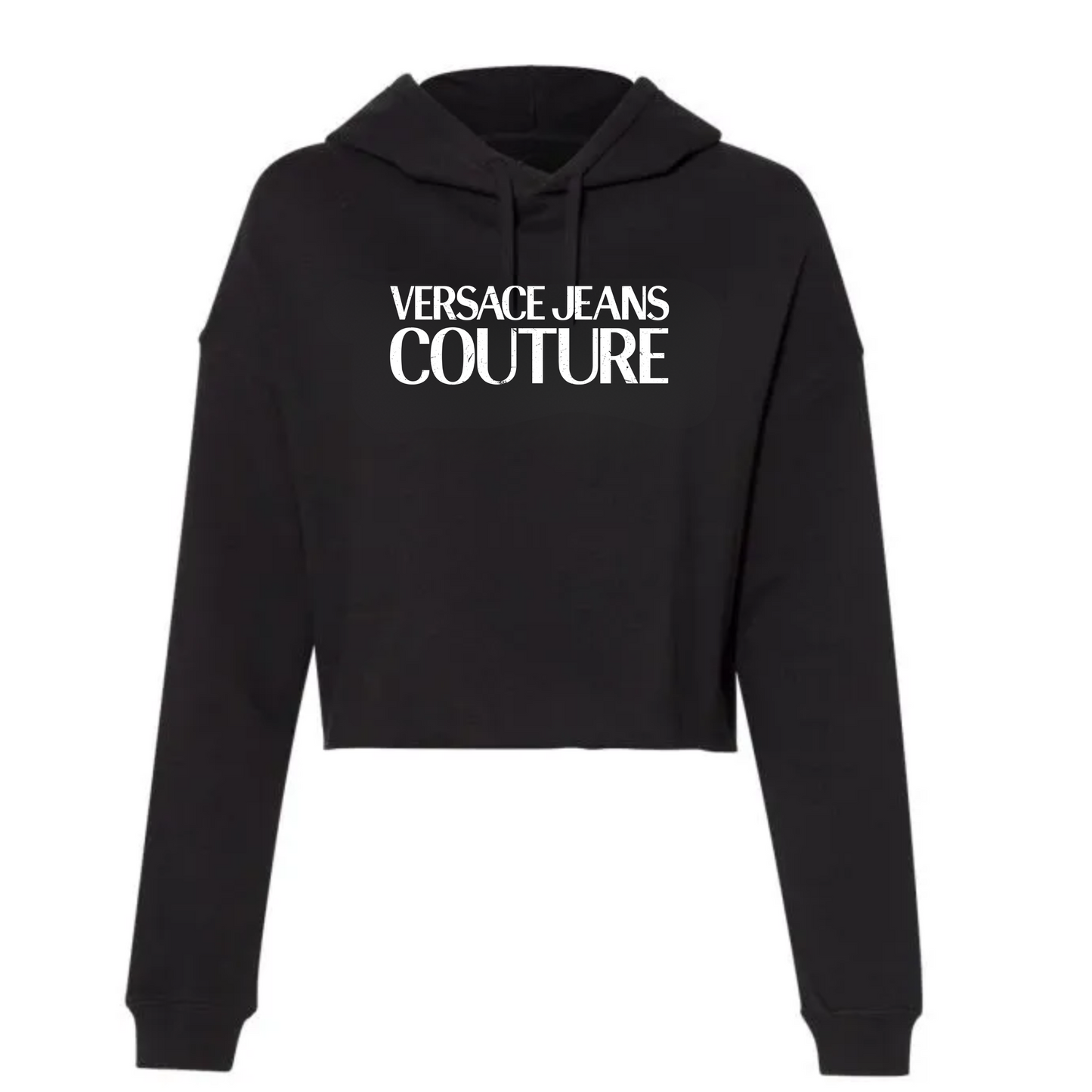 COUTURE JEANS- CROPPED HOODIE (2 COLORS)