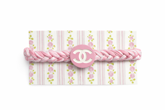 Blush Rose Liberty Fabric Bracelet