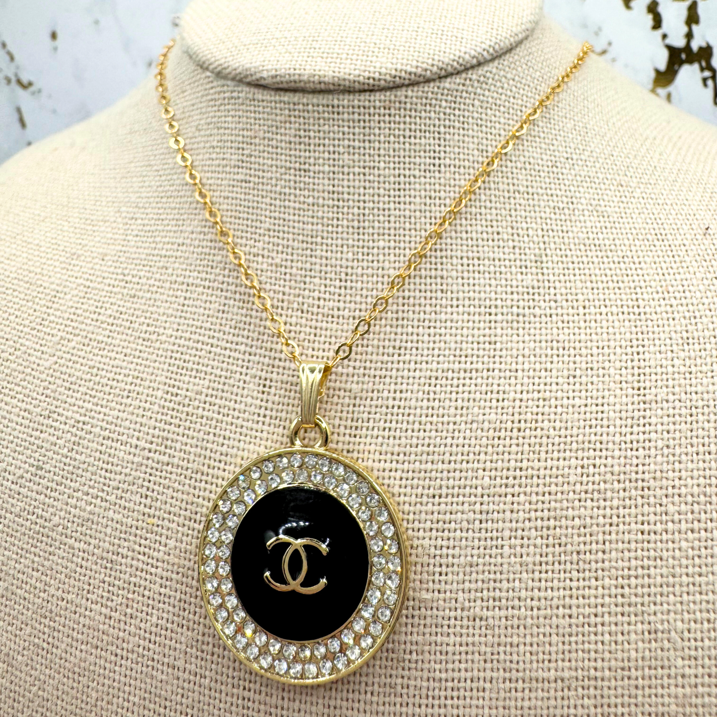 14K GOLD FILLED FLAT CABLE CHAIN NECKLACE