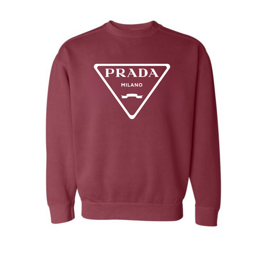 LIKE A BOSS- MAROON CREWNECK