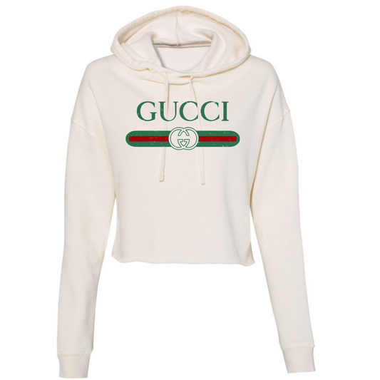 LADY G- CROPPED HOODIE