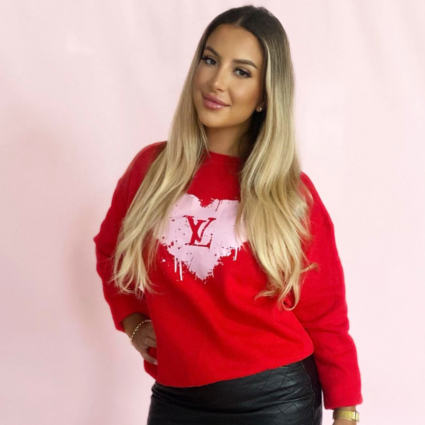 SPLASH HEART- CREWNECK ( 2 COLORS )