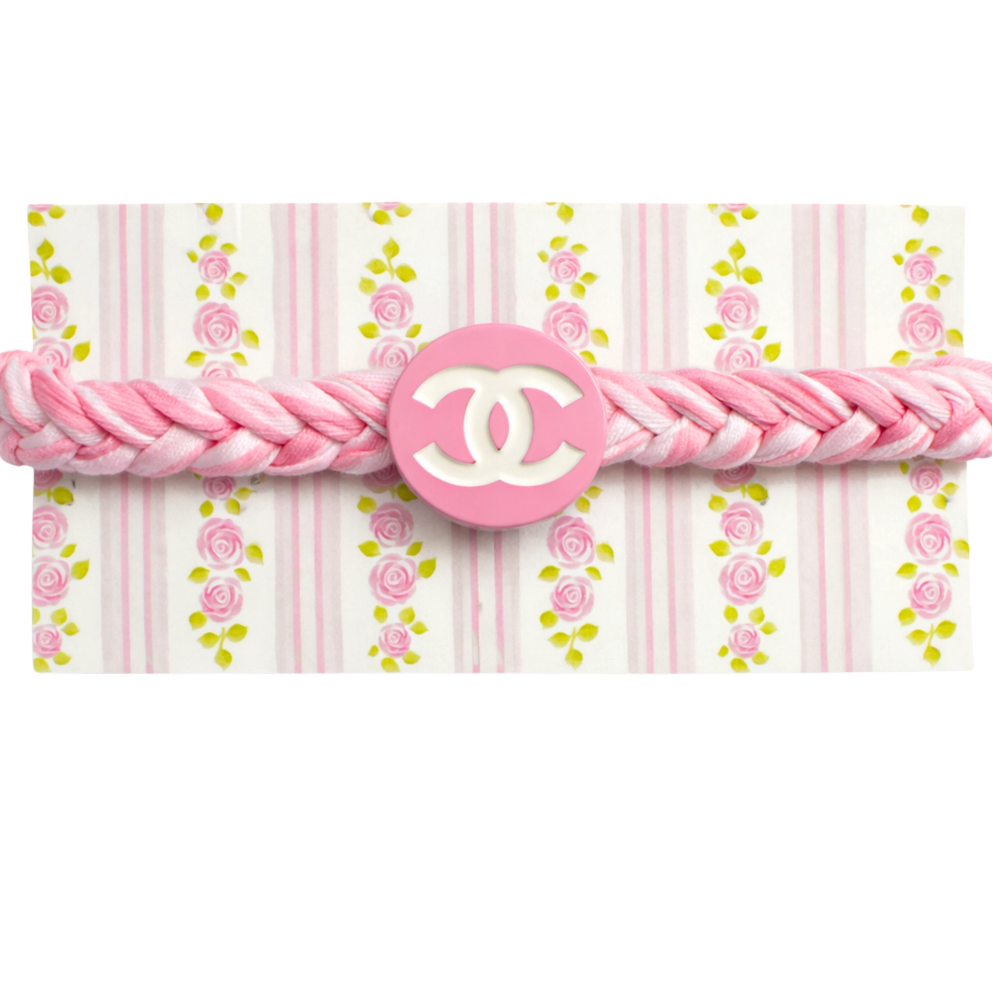 Blush Rose Liberty Fabric Bracelet