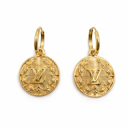 14K GOLD FILLED HOOP EARRNG